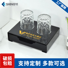 酒店牙具盒亚克力易耗品盒宾馆卫生间台面一次性洗漱用品收纳盒
