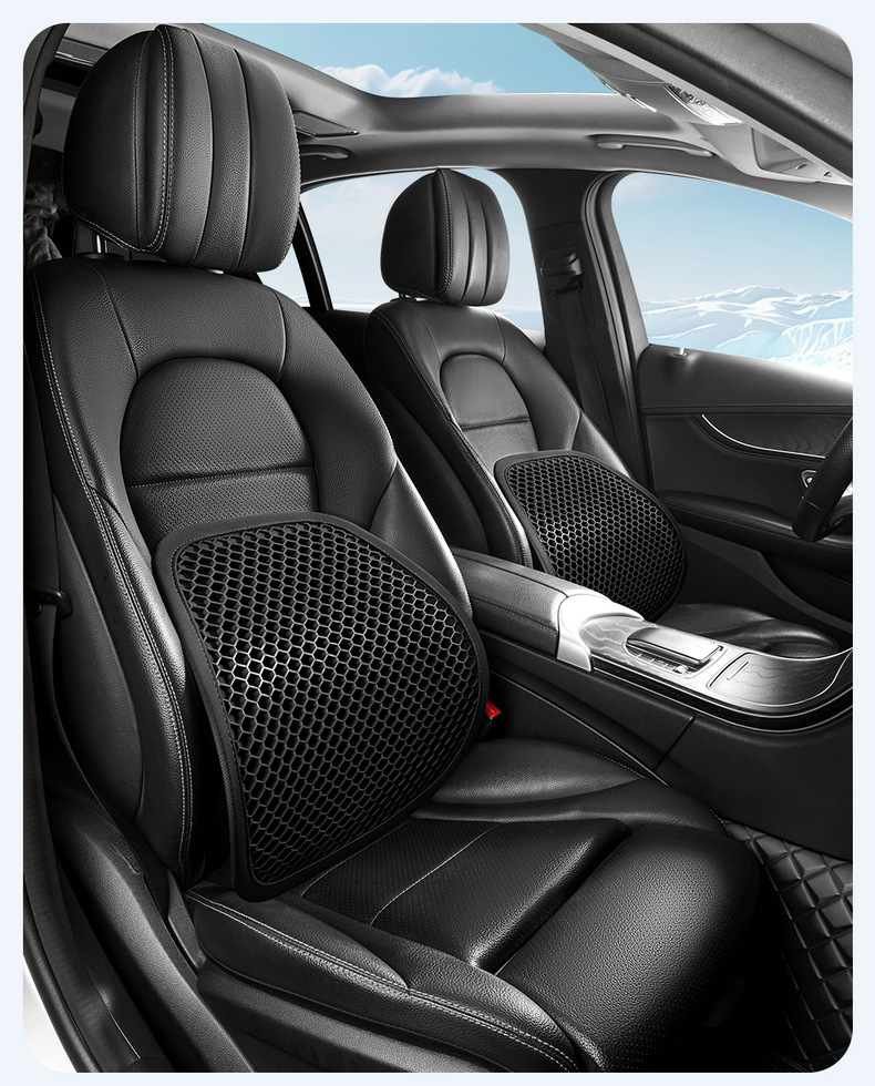 Zhongheng's Newly Upgraded Summer Honeycomb Breathable Gel Lumbar Support Car Seat Cushion