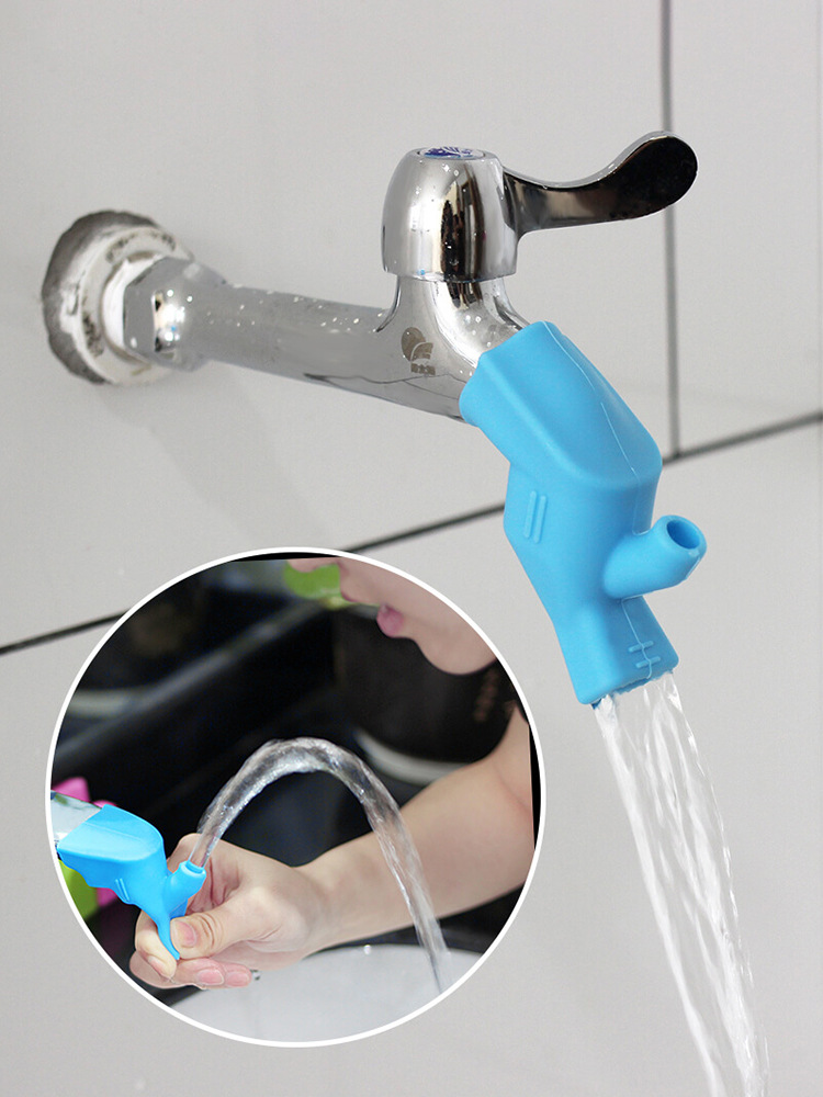 Factory direct sales faucet extender anti-splash head extender children's portable hand washing mouthwash mouth