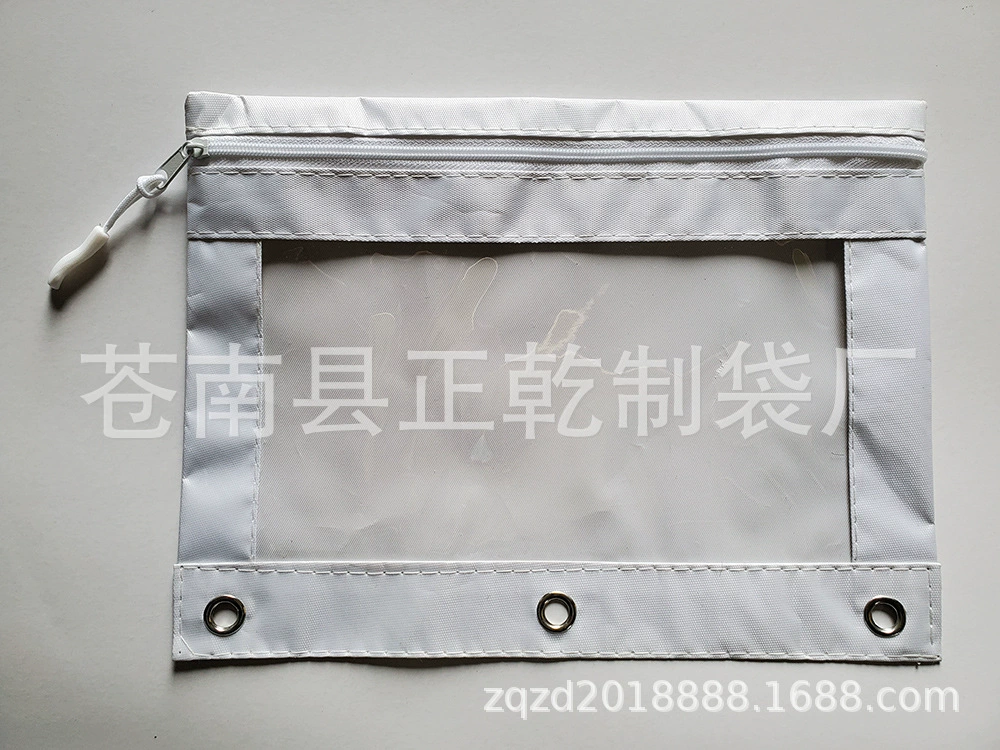 Pencil case, pendant with zipper for documents