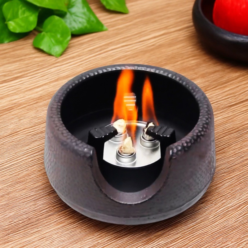 日式伍德炉烧水铸铁茶壶围炉煮茶家用户外烧烤炉炭炉功夫茶具套装