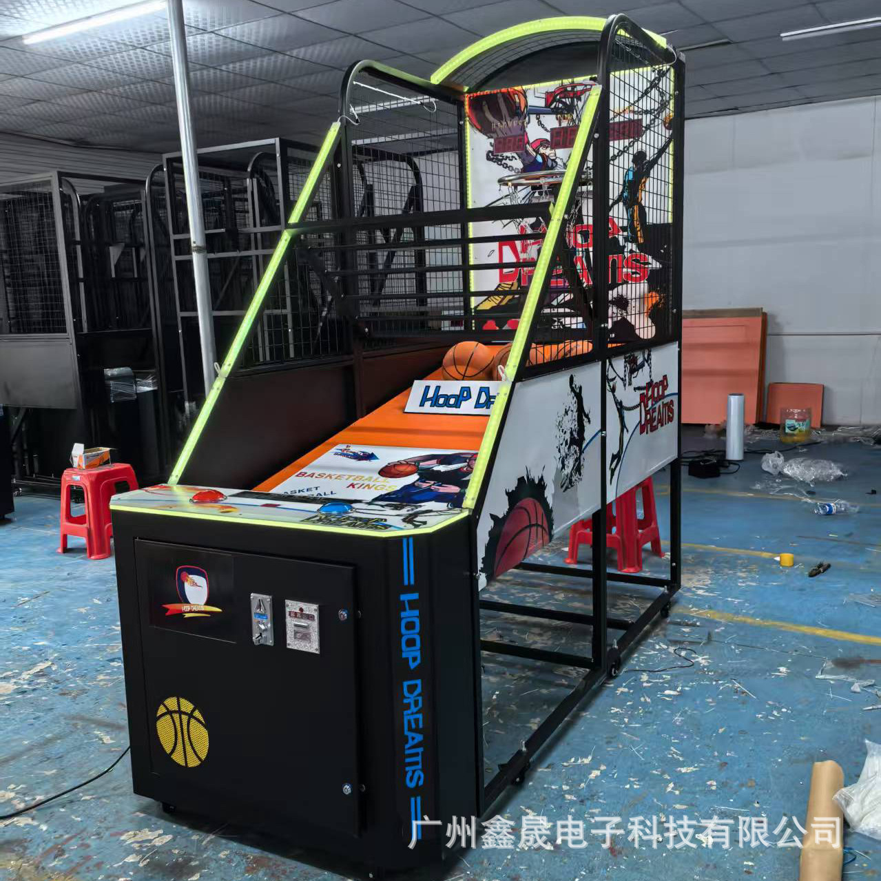 Máquina arcade comercial – Juegos de monedas: boxeo, garra, baloncesto, tiro y más equipos de entretenimiento