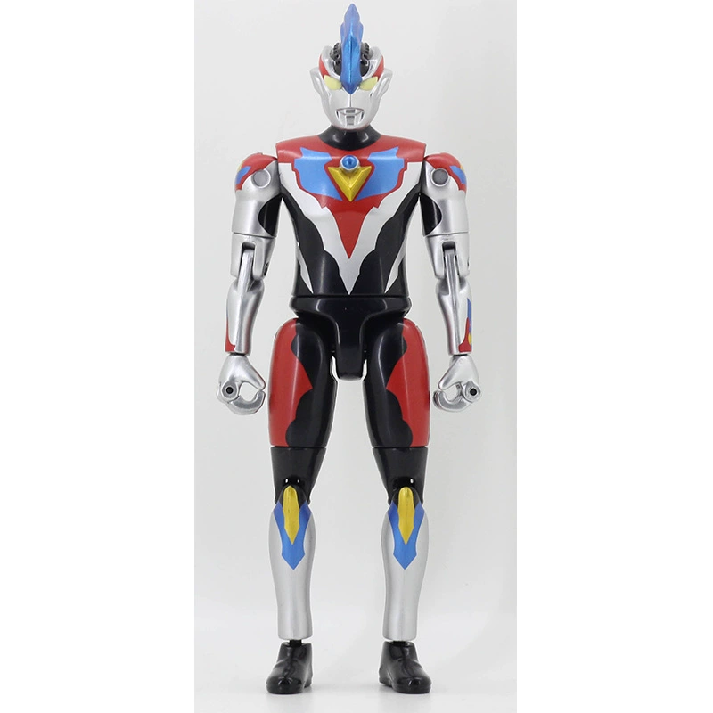 Bandai, Ultra, подвижная минифигурка, Ultraman Tiga, игрушка, издаёт звуки