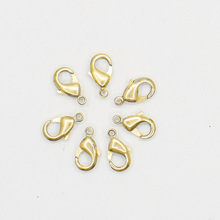 铜龙虾扣长10MM环保优质小锁DIY五金饰品配件扣头901#项链