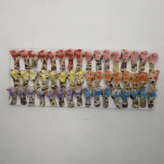 花亦花厂家供应仿生工艺品创意手工DIY泡沫鸟摆件装饰迷你鸽批发
