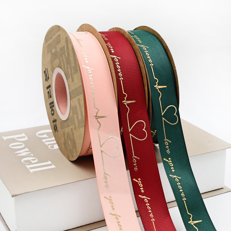 Qixi día de San Valentín confesión cardíaco estampado carta impresión de alta calidad cinta horneado caja de regalo de pastel correa de nervadura