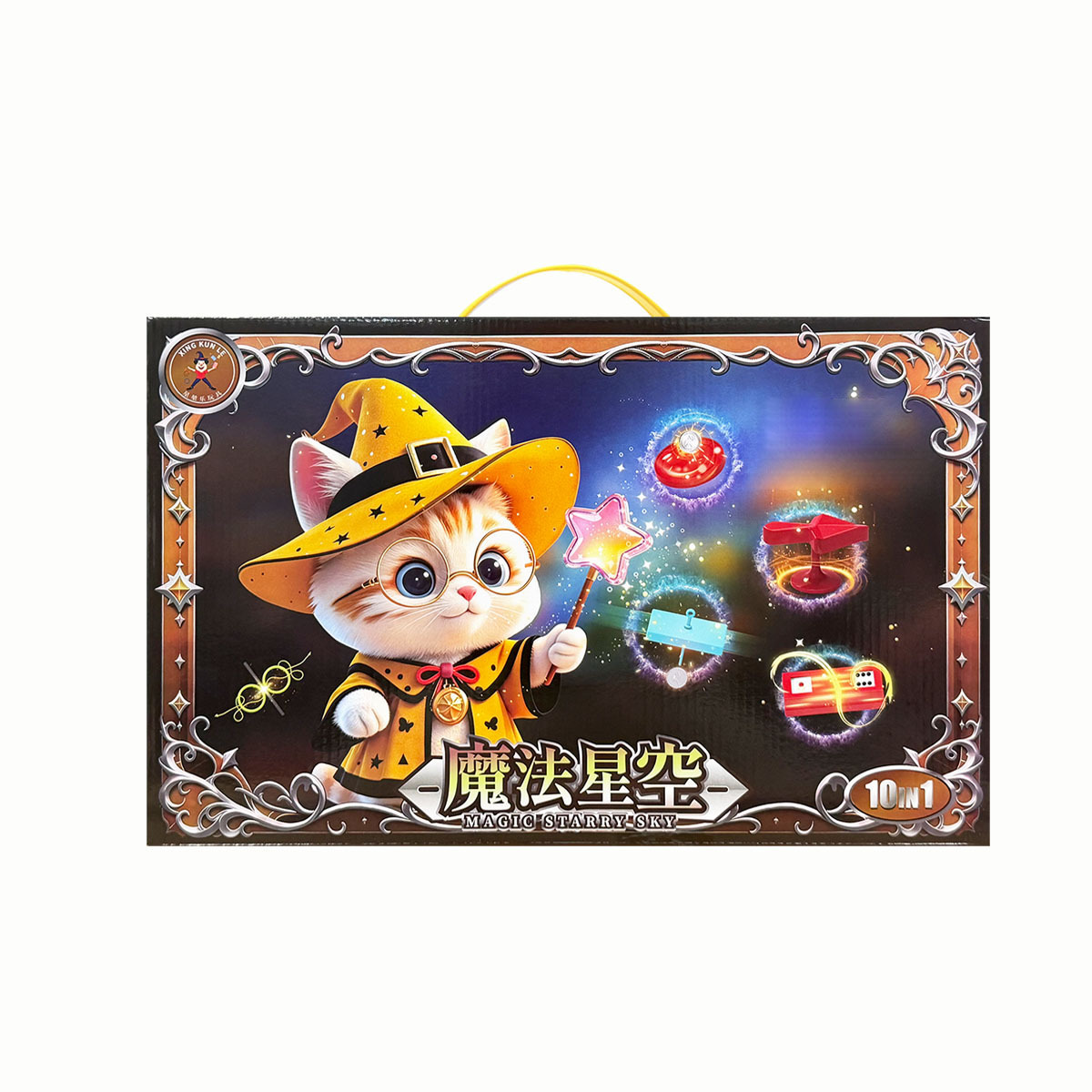 Puzzle infantil póquer magia prop juego de juguetes de escena de corto alcance agencia de rendimiento regalo juego de juguetes para niños