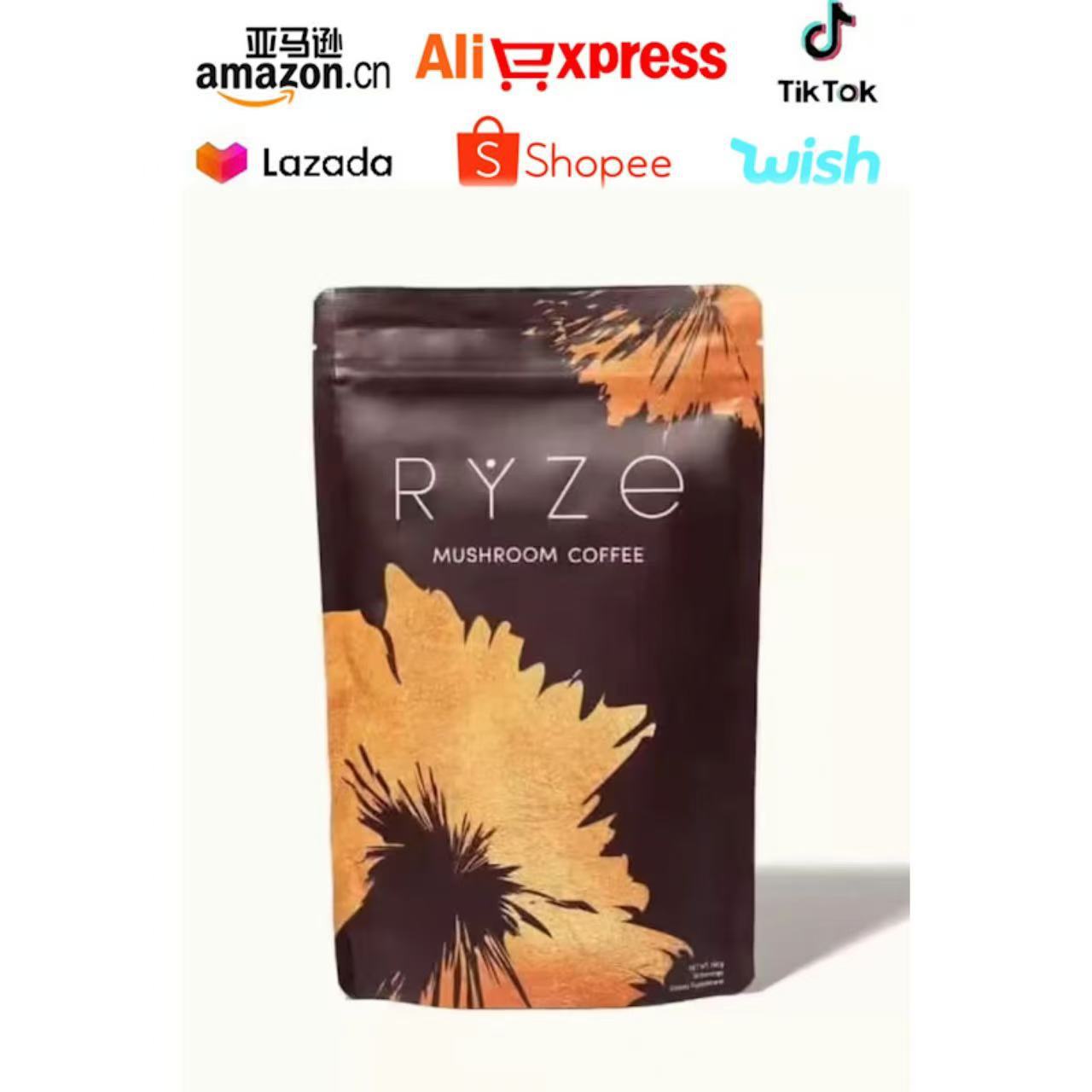 In Stock Mushroom Coffee Bagged Stock Mush Coffee Export Wholesale Coffee Powder Amazon Hot Selling