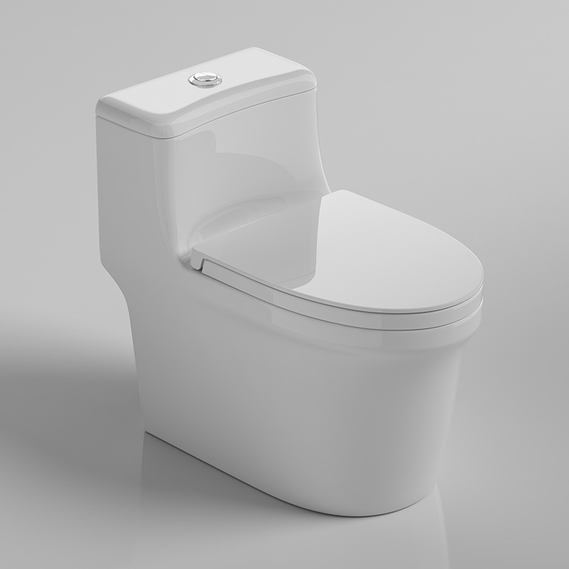 Nuevo asiento de inodoro interior estándar de descarga, sifón doméstico, fabricante de decoración de ingeniería de hotel, venta al por mayor