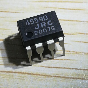 njm4559D JRC4558d 4559D ����ICоƬ���ɉKֱ��DIP8 �p�\�Ŵ���