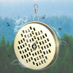 Портативный держатель для москитной спирали для кемпинга, подвесной лоток для москитной спирали, оптовая продажа