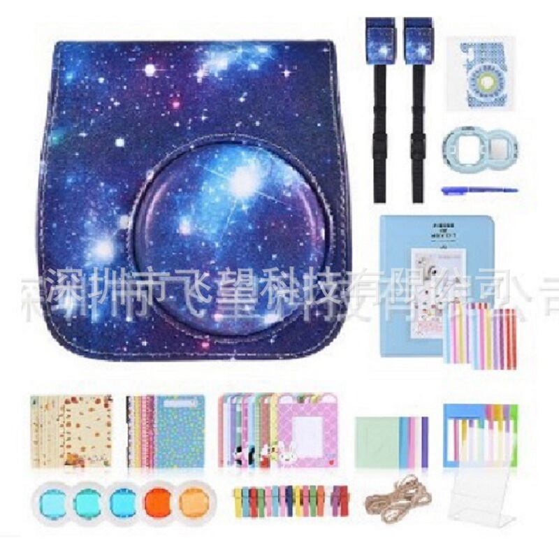 Polaroid Set 14 in 1 Suitable for instax mini 9 8 Accessories Camera Bag Photo Album Sticker Photo Frame
