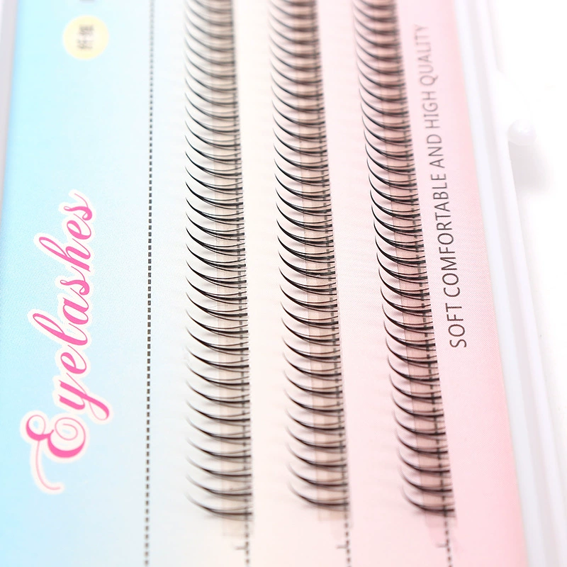 Н eyelashes false eyelashes, реалистичные кластерные пучки A-формы, 8–12 мм, черные для косплея