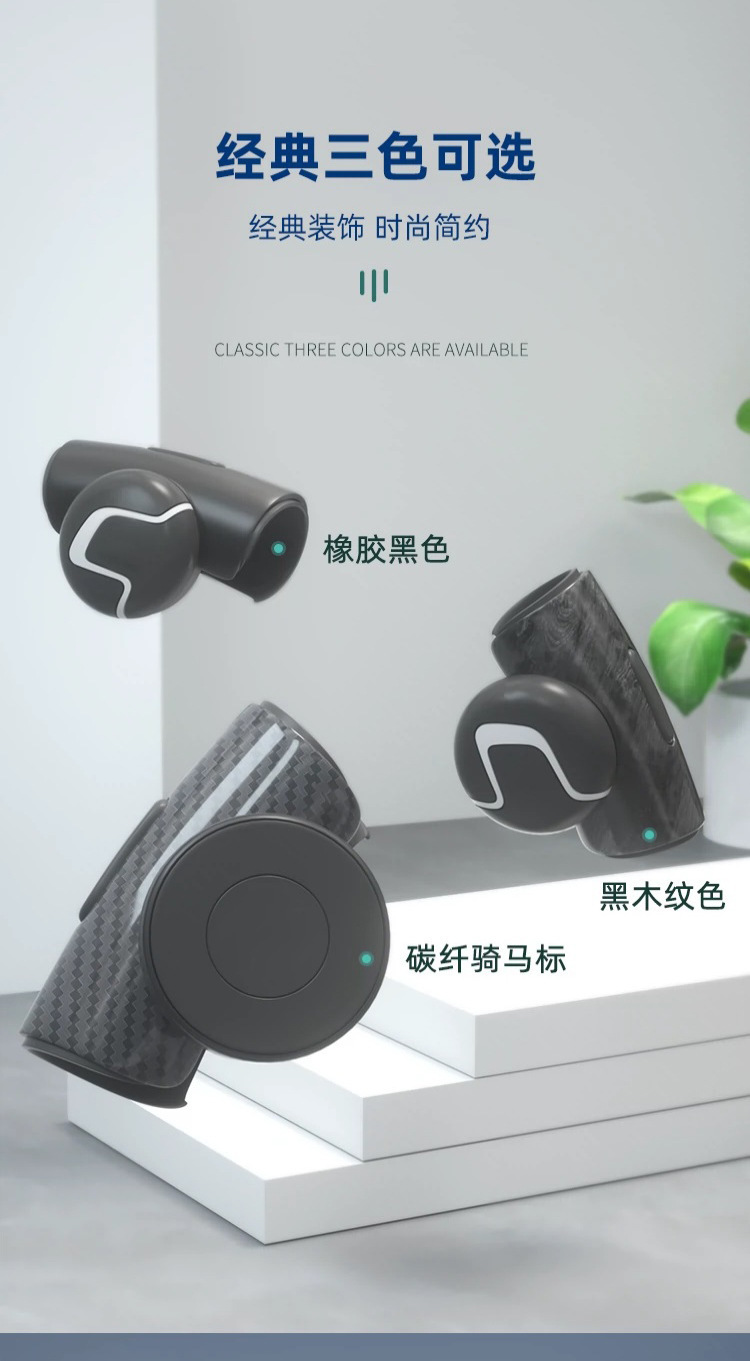 Multifunctional One-Hand Turning Black Labor-Saving Ball Booster Auxiliary Steering Device Korean Car Steering Wheel Power Ball