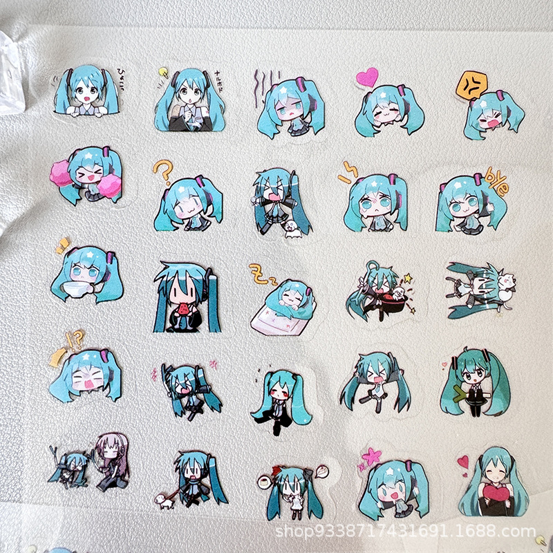 Transparent sticker-future (10*10cm)