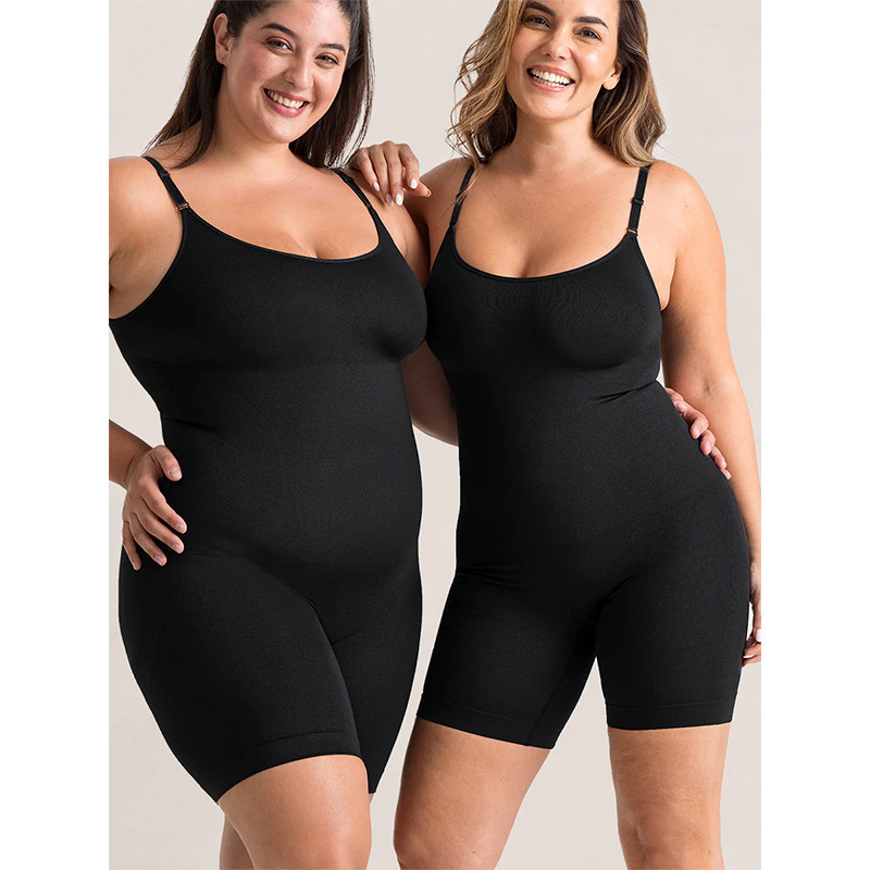 Skims European and American Popular Style Strapless Shapewear Bodysuit Seamless Tummy Control Body Shaper