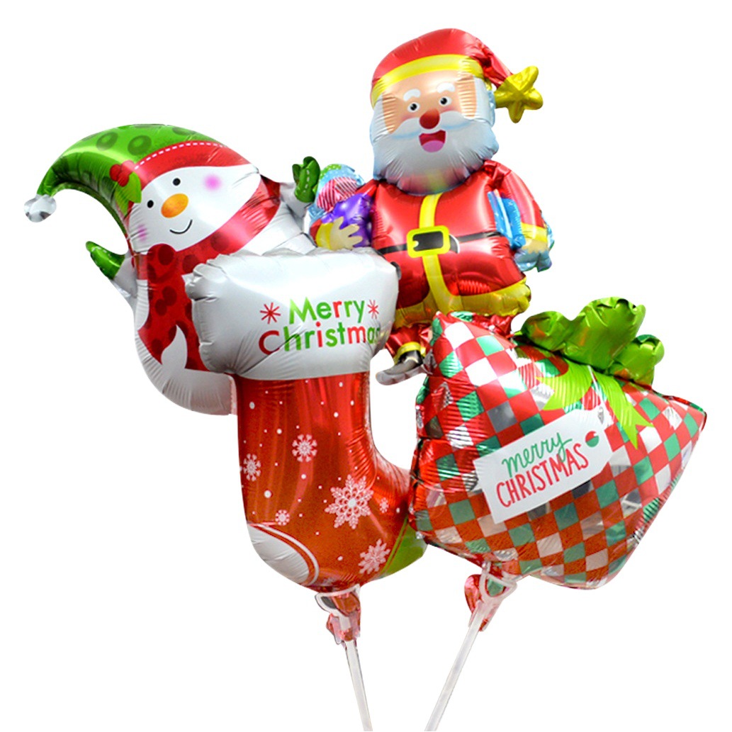 Aluminum balloon accessories patent Earth pole manufacturers direct cartoon small mini earth balloon pole