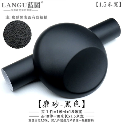 Automotive Film | Black Car Cover Interior Central - other-matte-black-1m-long-15m-wide-with-air-guide-groove