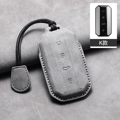 Cover with 4S Strap, Car key bag - k-hand-rope-gray