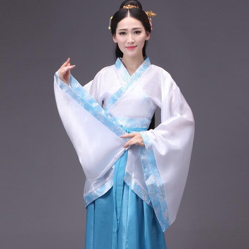 Hanfu female opera costume Chang'e fairy dance costume opera costume performance costume student costume graduation adult ceremony