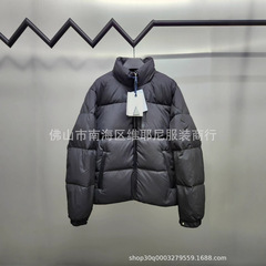 高版本NFC芯片M家皮标加厚羽绒服立领隐藏帽秋冬保暖机能百搭外套