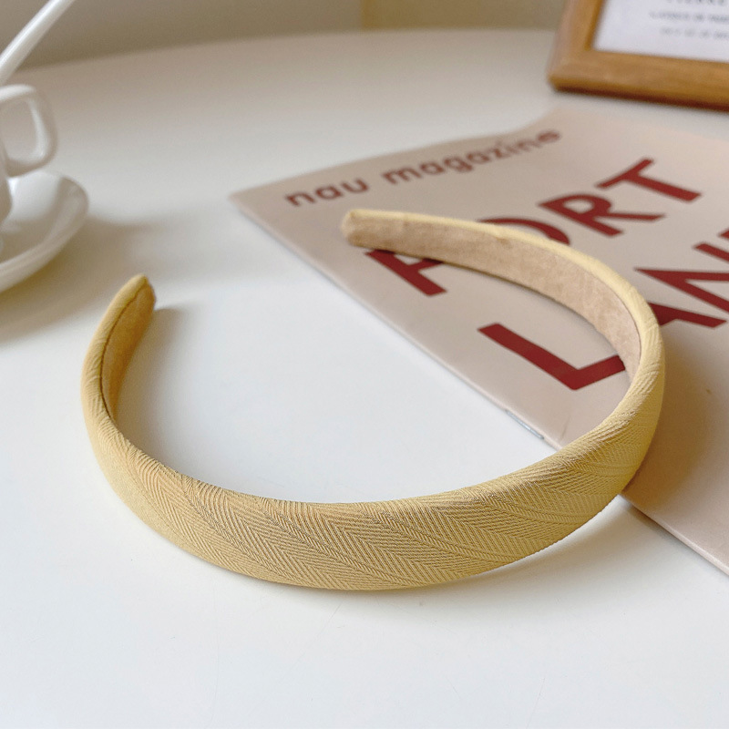Chicken yellow oblique lines-hairband