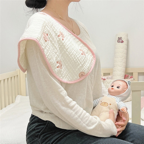 ins Korean baby burp cloth gauze bib newborn cotton shoulder pads baby bib vomiting towel