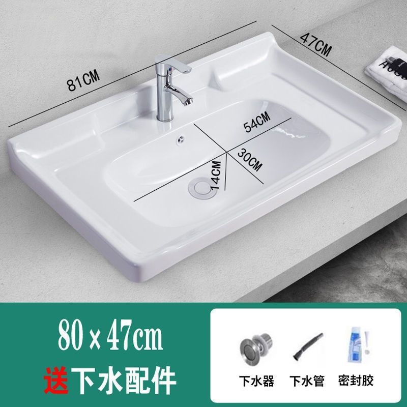 セラミック洗面台 床置き型 小型 簡易柱洗面台 賃貸住宅 浴室トイレ一体型洗面台|undefined