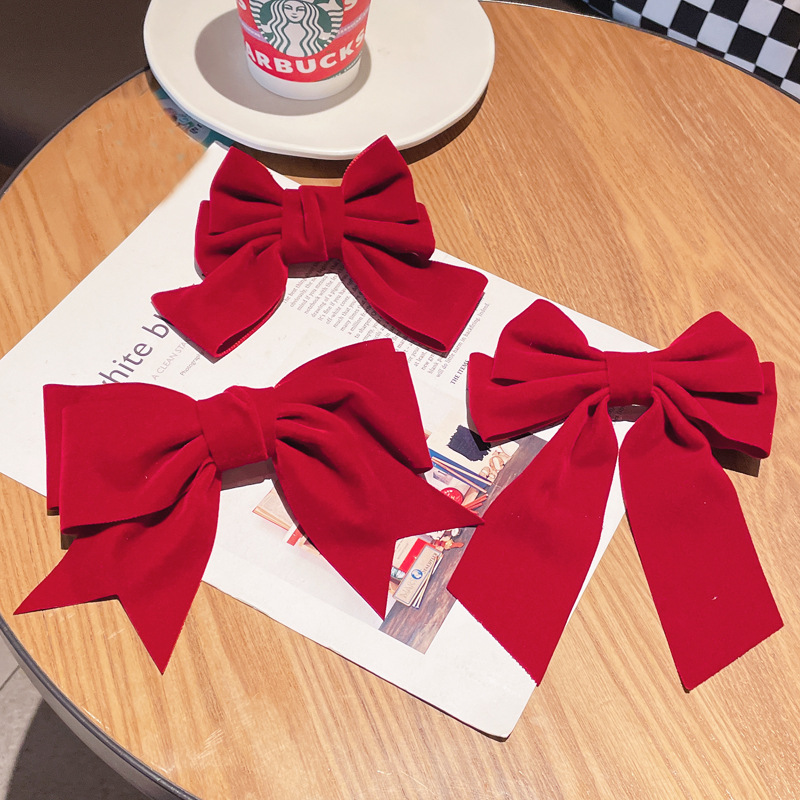 Fashion Bow Knot Cloth Hair Clip display picture 2