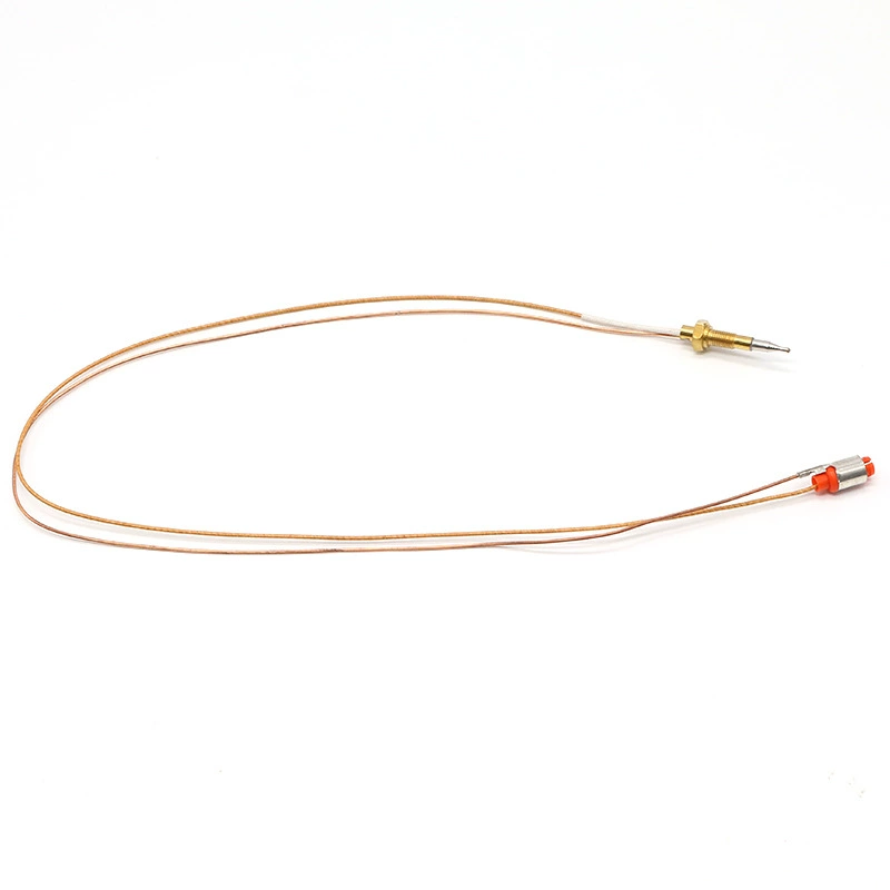 Аксессуары для плиты угольного газа Двухпроводный электромагнитный клапан Однопроводный термопара регулирующий клапан безопасности защиты от пожара индукционная медная игла