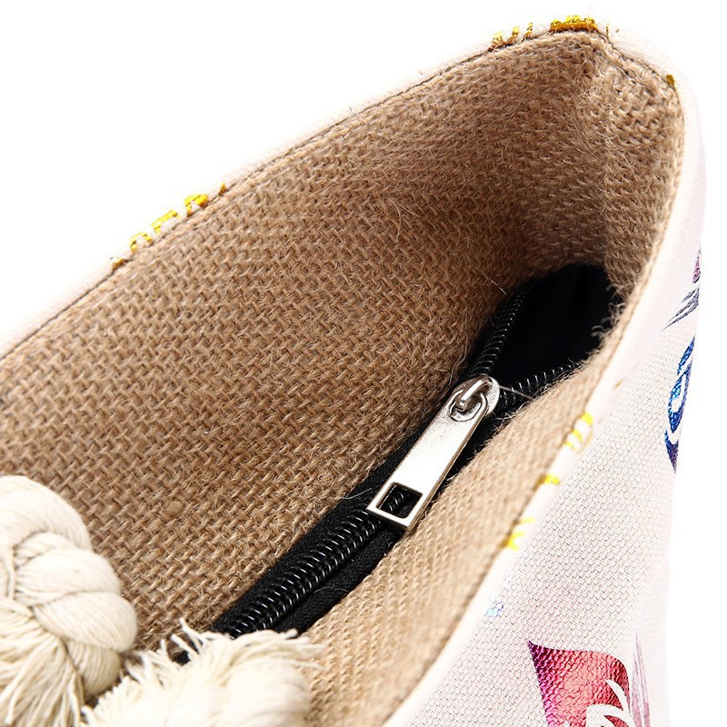 Women's Large Canvas Pineapple Vacation Ethnic Style Square Zipper Shoulder Bag display picture 5