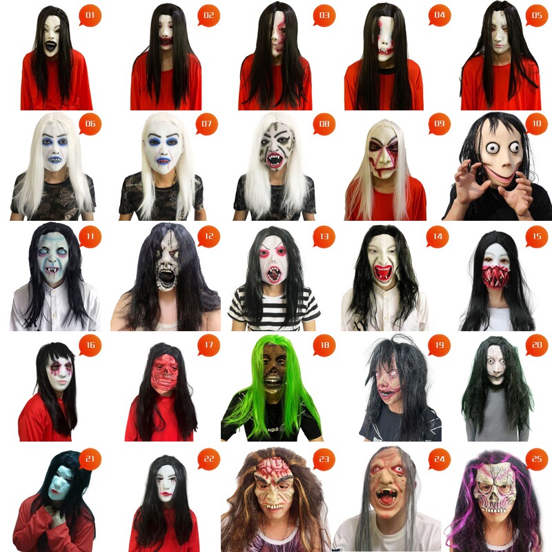 Chamber of Secrets Escape Haunted House Script Kill Bar Makeup Mask Headgear npc Men's and Women's Dress Props Factory Outlet