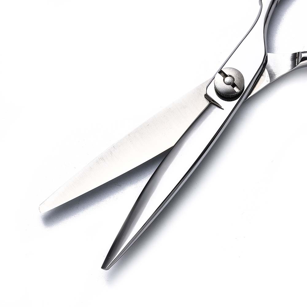 Ciseaux de coiffure professionnels courbes pour salon willow leaf_voghion.com