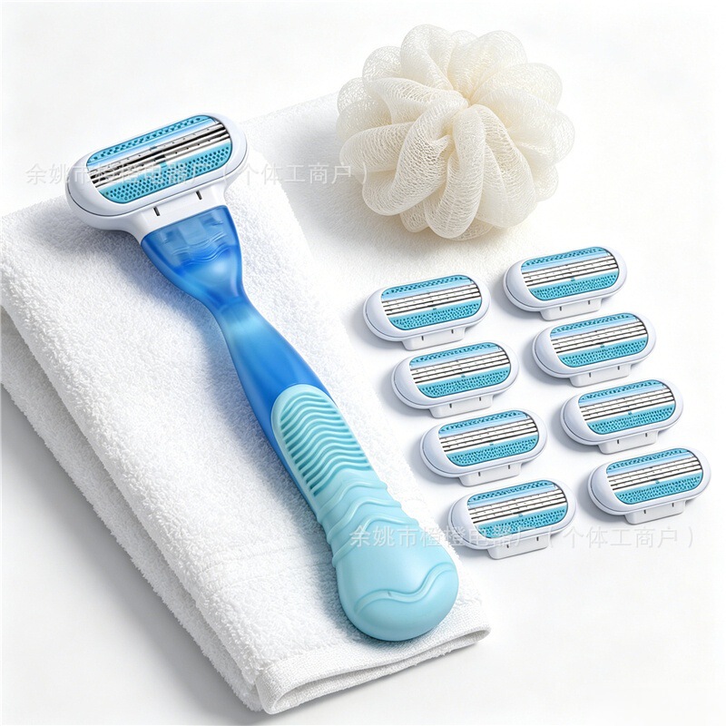 Women's Shaving Razor for Removing Leg Hair, Private Area Trimmer, Armpit Hair Removal, Venus Razor Head