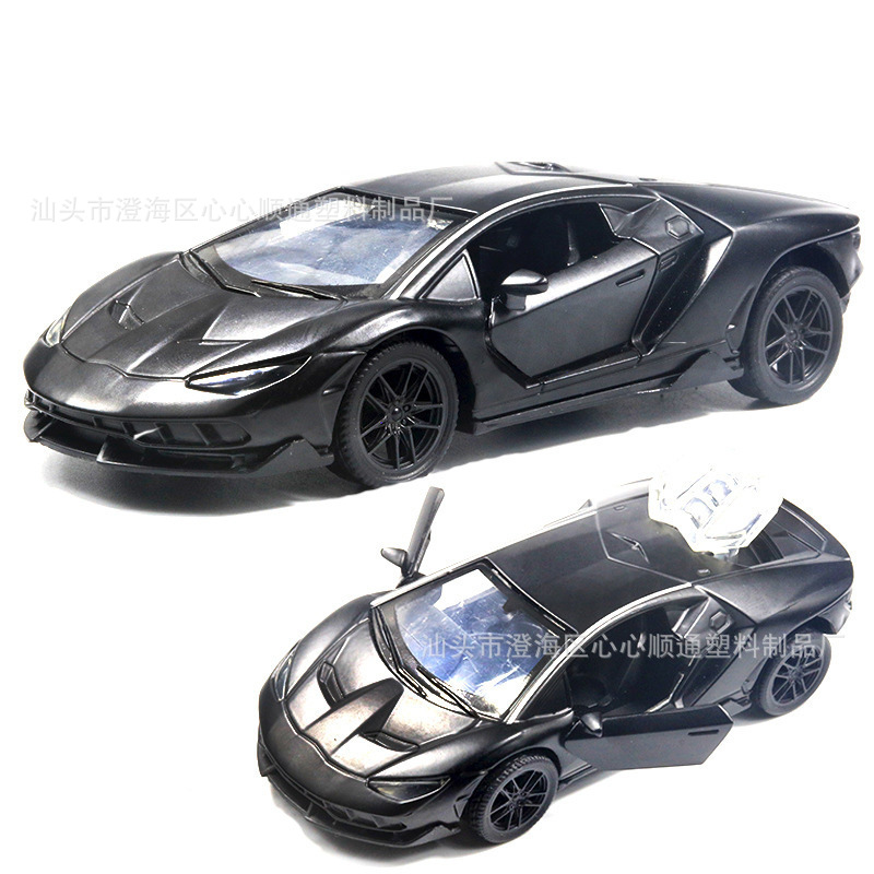 Return fuerza a granel aleación modelo de coche puerta abierta coche de juguete para niños niño decoración de pastel al por mayor