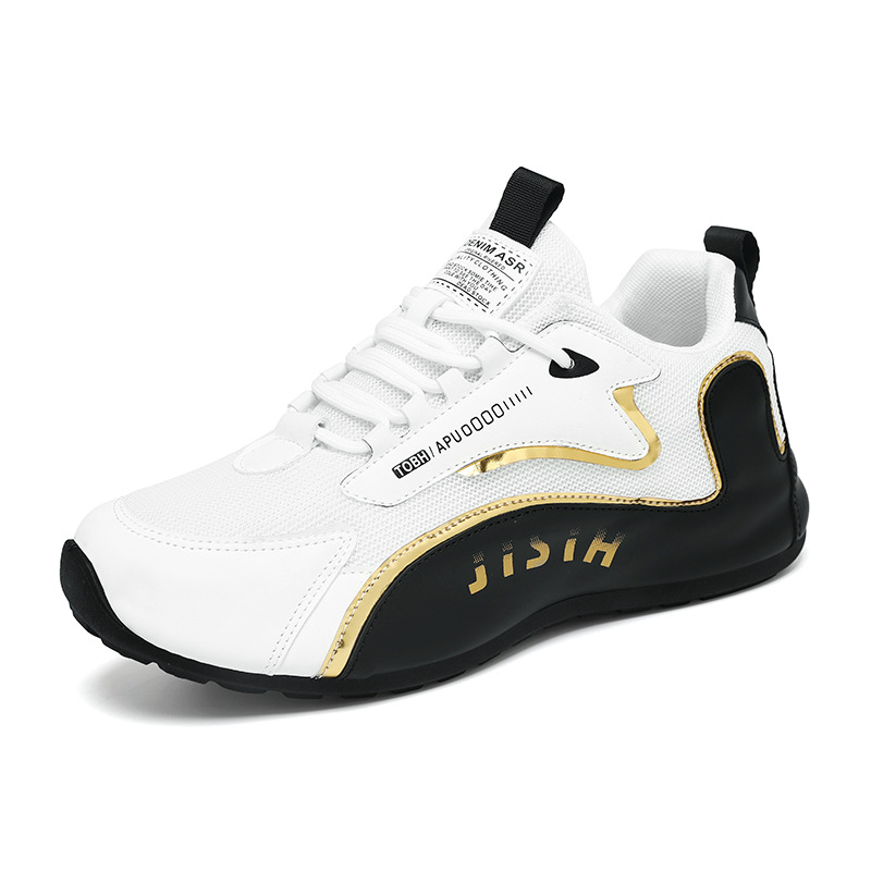 Zapatos de hombre 2024 nuevos zapatos de invierno zapatos de trabajo casuales de hombre antideslizante desgaste malla zapatos de corrida de moda para hombre