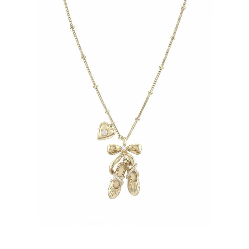 SUMIYAKI Lace Series Original Bow Necklace Women's Accessory Qixi Festival Gift Jewelry Long Necklace New Model
