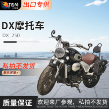 出口外贸DX摩托车重机车趴赛250cc双缸跑车地平线燃油摩托车机车