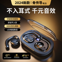 耳机适用于索尼蓝牙骨传导概念挂耳式开放式真无线不入耳主动降噪