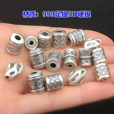 Barrel Beads Spacer Beads Crystal — Zərgərlik ara hissələri