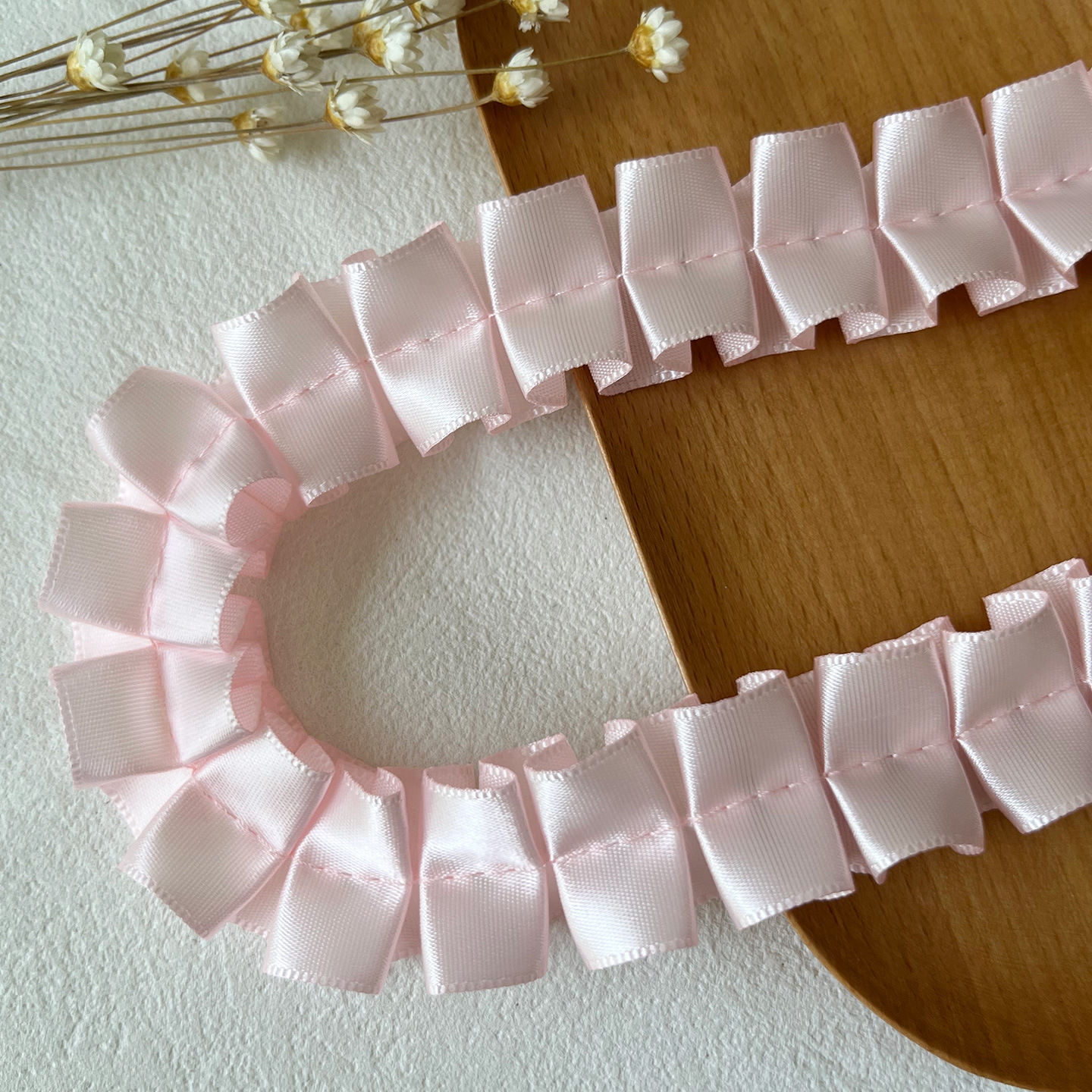 ピンクのレースのアクセサリー手作りDIY材料の子供服応援扇子痛包装アクセサリー谷子ロリータ
