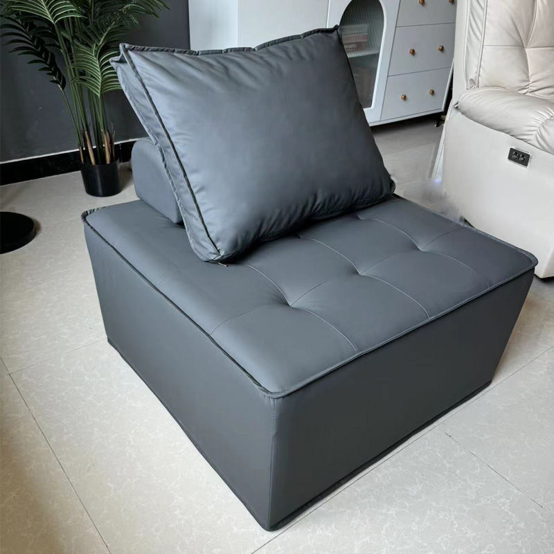 고급 그레이 80*80*31cm 베개 포함