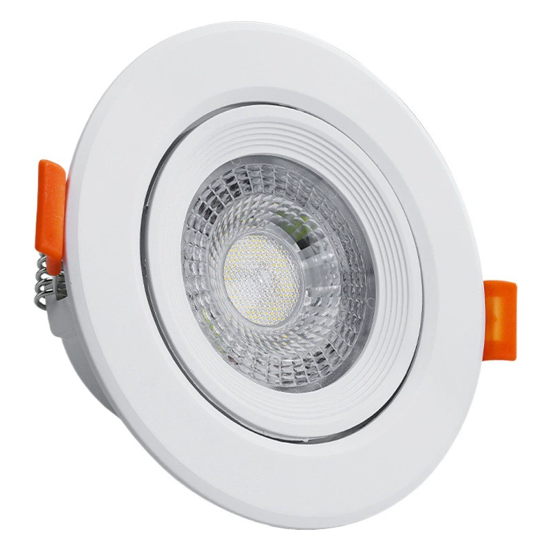 Встраиваемые светодиодные светильники оптом, скрытые огнестойкие коммерческие светильники, мягкое освещение, без основного источника света, антибликовые коридорные светильники для гостиной.