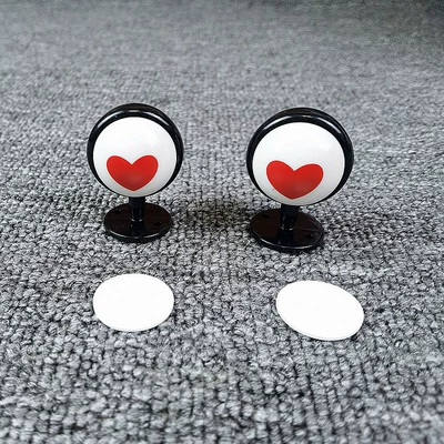 Motorcycle wheel hub — Decorations Cute Eyes Personalized - black-a-pair-of-loving-eyes