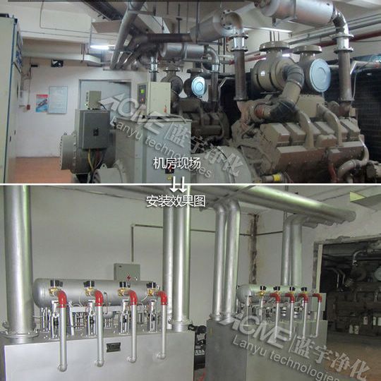 珀金斯/瓦克夏/大宇/道依茨发电机组尾气净化 柴油发电机尾气处理