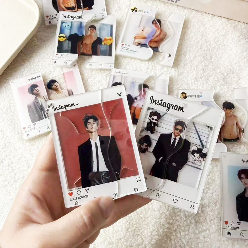 Carefully Selected Acrylic Transparent Cards, Pull-Out Transformation Mini Cards, Abdominal Muscle Celebrity Merchandise, Keychain Bag Pendants, Creative Gifts Carefully Selected Acrylic Transparent Cards, Pull-Out Transformation Mini Cards, Abdominal Muscle Celebrity Merchandise, Keychain Bag Pendants, Creative Gifts