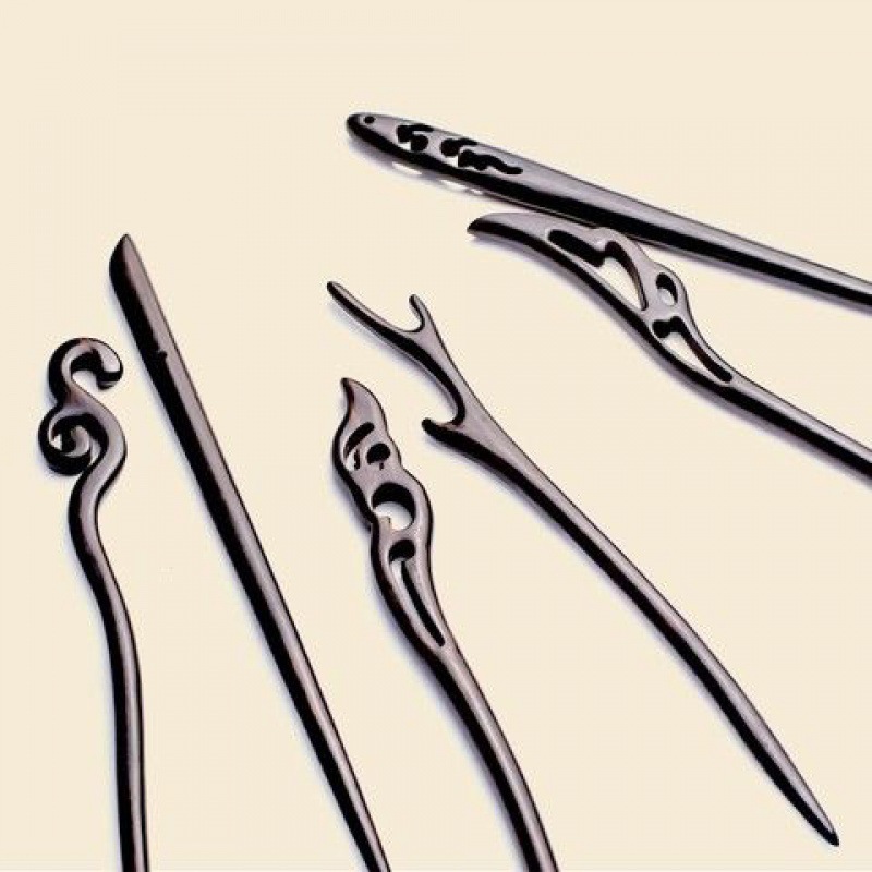 Taoist Hairpin Hairpin man Antiquity Hairpin Antiquity Simplicity student girl Retro Flaxen Hair Hairpin