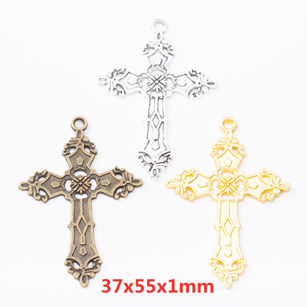Accesorios de joyería de bricolaje colgante de cruz de aleación retro comercio exterior AliExpress eBay venta caliente 1815