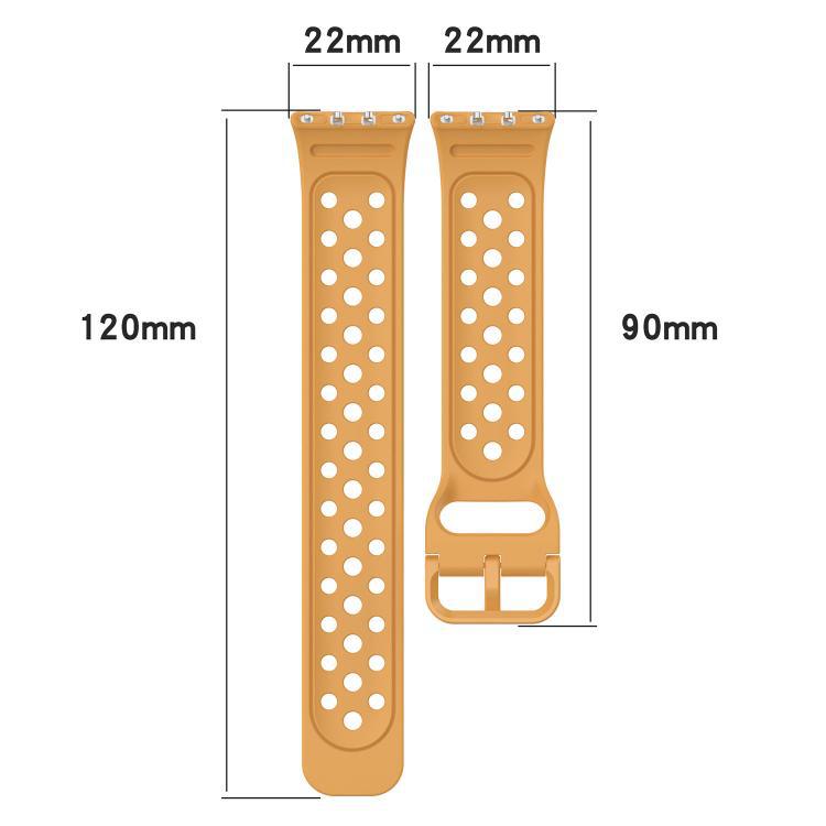 xDfind Color Buckle Solid Color Transpirable Silicone Bracelet para Samsung Galaxy Fit3