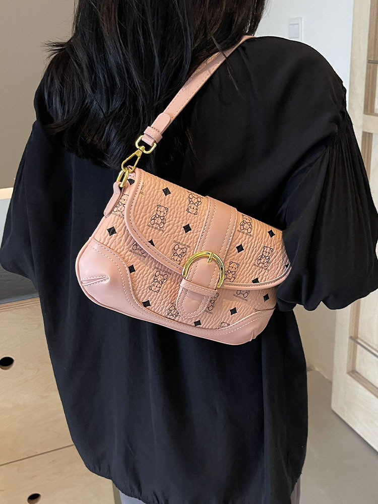 Bolso de mujer, bolso de hombro informal de otoño, bolso cuadrado pequeño de moda, bolso de hombro sencillo para ir al trabajo, nuevo bolso de hombro ancho para mujer.